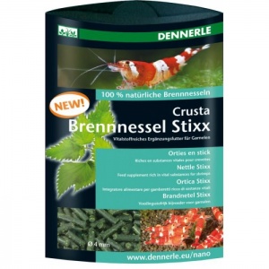 Dennerle Crusta Brennessel Stixx Витаминизированная кормовая добавка  для креветок, 30 г