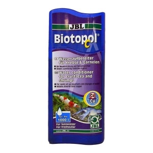 JBL Biotopol C - Препарат для подготовки воды для раков и креветок, 250 мл.