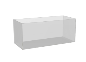 DECONATURE TITAN 120 - Аквариум 300 литров, стекло 10мм (W120×D50×H50)