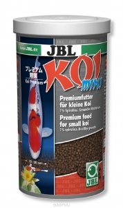 JBL Koi mini - Корм в форме гранул для молодых карпов Кои (10-20 см), 1000 мл. (420 г.)