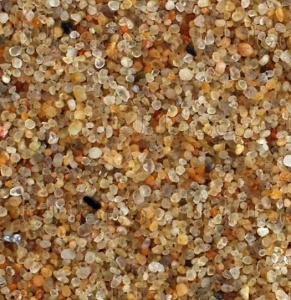 UDeco River Amber - Натуральный грунт для аквариумов Янтарный гравий, 0,8-2,0 мм, кг