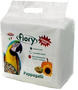 FIORY Pappagallini корм для крупных попугаев, 2,8 кг