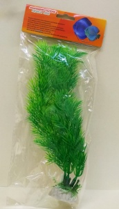 Искусственное растение Лимнофила зеленая, 20 см