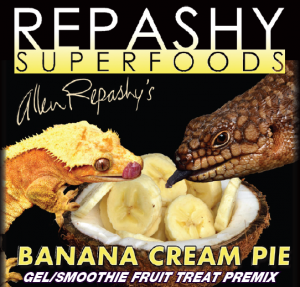 Repashy Banana Cream Pie Пищевая добавка для рептилий «Бананово-кремовый пирог», 170гр