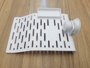 Zhiyang плотик для черепах пластик белый малый с вакуумными присосками
