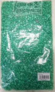 KW Гравий Зеленый Светящийся, 2 кг