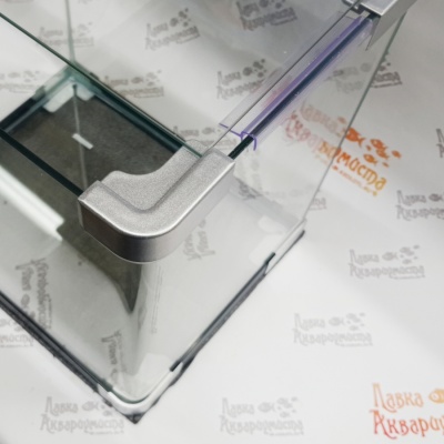 DoPhin Аквариум панорамный 21л (300х240х300) алюм. держатели и покровное стекло в комплекте, GT7001