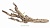 DECO NATURE PREMIUMSELECT TROPICAL XXXL - Натуральная коряга тропического дерева от 50 до 59 см