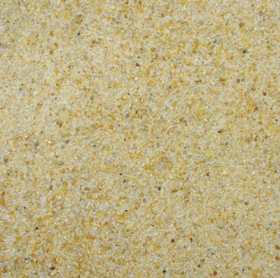 DECOTOP Atoyac - Природный чистый жёлтый песок, 0.1-0.5 мм, 1.5 кг/1 л