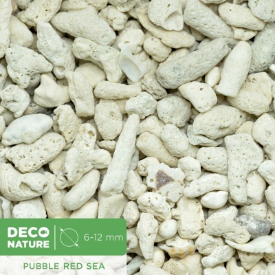 DECO NATURE GRAVEL RED SEA - Натуральная коралловая крошка для аквариума фракции 6-12 мм, 5,7л