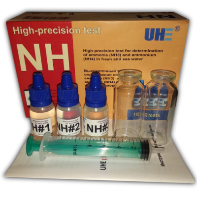 UHE Тест NH3 & NH4 для определения концентрации аммония и аммиака