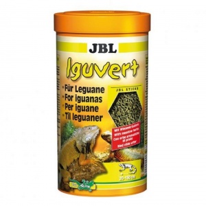 JBL Iguvert - Полноценный корм для игуан и других травоядных рептилий, 250 мл. (105 г.)