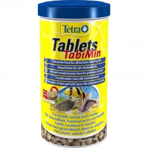 Tetra TabiMin Tablets Futtertable 1000ml/620g Корм в таблетаках для донных рыб
