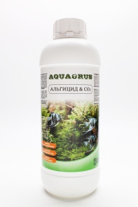 AQUAERUS Альгицид и СО2, 1 л, Средство против водорослей в аквариуме и источник органического СО2