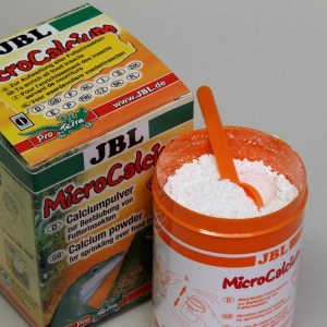 JBL MicroCalcium - Кальциевый порошок для опыления кормовых насекомых, 100 г.