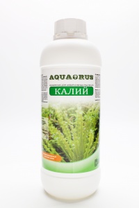 AQUAERUS КАЛИЙ 1л, Концентрированное удобрение для аквариумных растений с калием