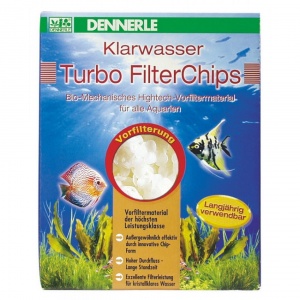 Наполнитель предварительной фильтрации для аквариумных фильтров Dennerle Turbo FilterChips, 1 литр