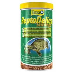 Tetra ReptoMin Delica Shrimps Корм с креветками для водных черепах 1л