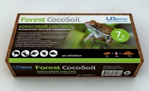 UDeco Forest CocoSoil - Натуральный грунт для террариумов 