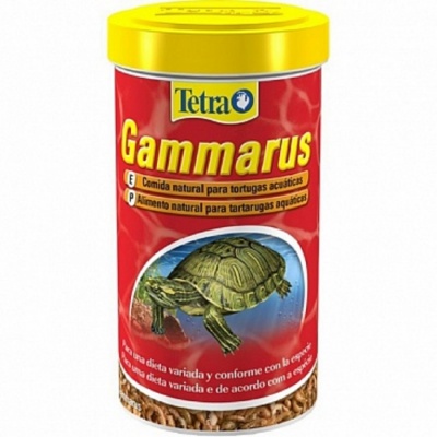 Корм для водных черепах из целых рачков Tetra ReptoMin Gammarus 500ml